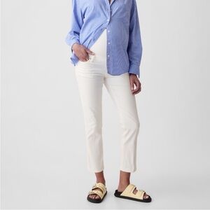 Gap White Maternity Jeans Size 31 Regular